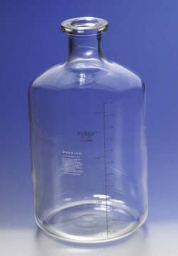 Pyrex&#174; graduated solution bottle capacity 19&#160;L