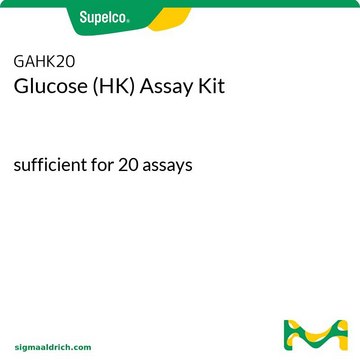 葡萄糖 (HK) 检测试剂盒 sufficient for 20&#160;assays