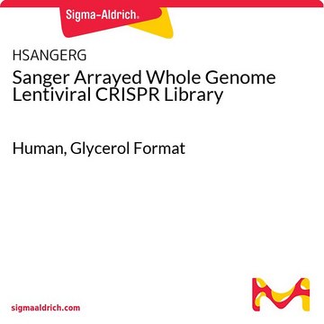 Sanger Arrayed Whole Genome Lentiviral CRISPR Library Human, Glycerol Format