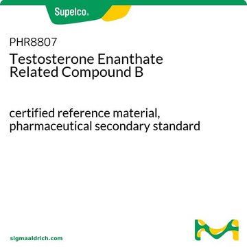 Testosteron Enanthate Związek pokrewny B certified reference material, pharmaceutical secondary standard