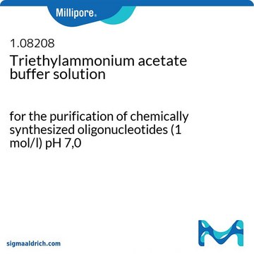 醋酸三乙铵缓冲溶液 for the purification of chemically synthesized oligonucleotides (1 mol/l) pH 7,0