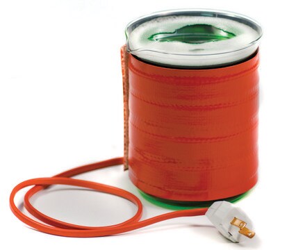 BriskHeat&#174; beaker heater fits beaker size, 400&#160;mL, AC/DC input 240 V AC