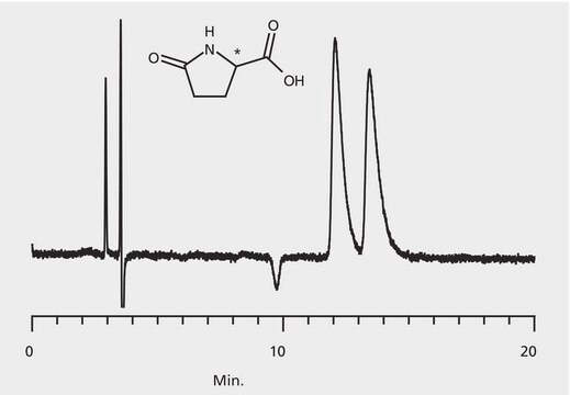 HPLC Analysis of Pyroglutamic Acid Enantiomers on Astec&#174; CHIROBIOTIC&#174; T application for HPLC