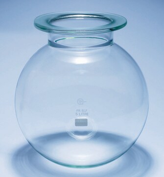 Quickfit&#174; Weithals-Reaktionskolben capacity 20,000&#160;mL, Spherical