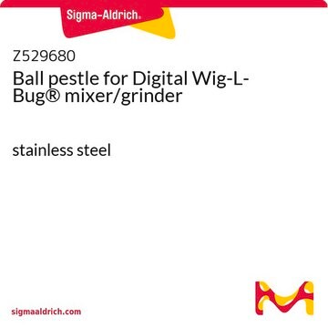 Kugelpistill für digitale Wig-L-Bug&#174; Mühle/Mischer stainless steel