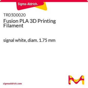 Fusion PLA 3D Printing Filament signal white, diam. 1.75&#160;mm