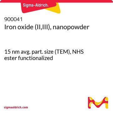 Iron oxide (II,III), nanopowder 15&#160;nm avg. part. size (TEM), NHS ester functionalized