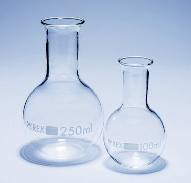 Pyrex&#174; Boiling flask, flat bottom, narrow neck 20000&#160;mL