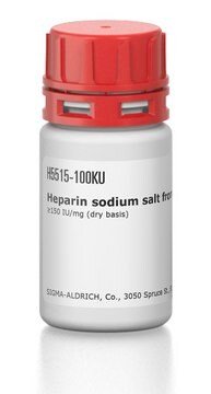 Heparin Natriumsalz aus Schweinedarm &#8805;150&#160;IU/mg (dry basis)