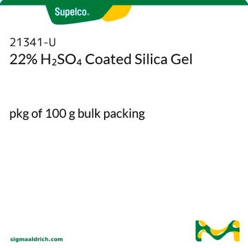 22% H2SO4 Coated Silica Gel pkg of 100&#160;g bulk packing