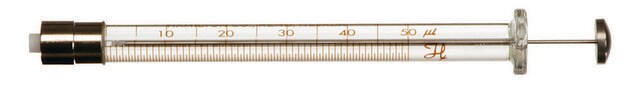 Seringue Hamilton&#174;, GASTIGHT&#174; série&nbsp;1700, PTFE Luer-Lok 1725TLL, volume 250&#160;&#956;L, PTFE Luer lock, needle size (not included)