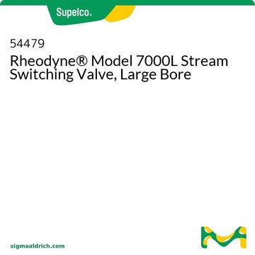 Rheodyne&#174; モデル 7000L、ストリームスイッチングバルブ、大孔