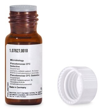 Pseudomonas-CFC-Selektivergänzung for Pseudomonas spp., pkg of 10&#160;vials, for the preparation of Pseudomonas CFC Selective Agar