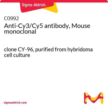 抗Cy3/Cy5抗体, マウスモノクロナール clone CY-96, purified from hybridoma cell culture