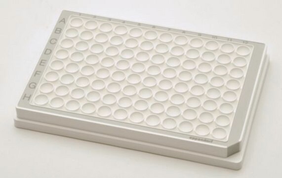 Eppendorf&#174; Microplate 96/V-PP, 96 wells gray polypropylene, conical bottom white wells, PCR clean, pkg of 240&#160;ea