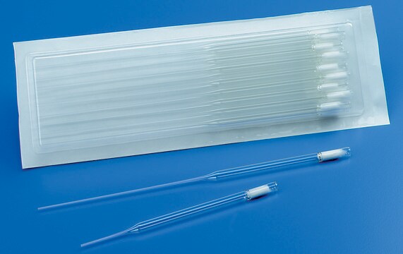 Sigma Pasteur pipettes cotton plugged, L 9&#160;in.