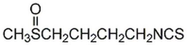 D, L-Sulforaphan, CAS-Nr. 4478-93-7, Calbiochem An isothiocyanate isolated from broccoli that acts as a potent inducer of phase II detoxifying enzymes in mouse tissues and murine hepatoma cells in culture.