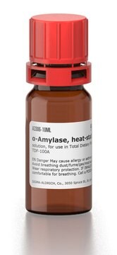 &#945;-Amylase, stable à la chaleur solution, for use in Total Dietary Fiber Assay, TDF-100A