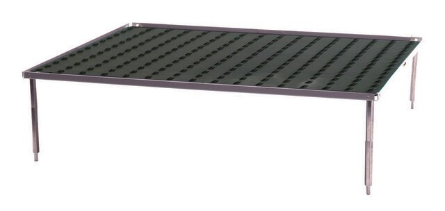 Stacking platform for Mini BlotBoy&#8482; with dimpled mat, small, W × D 10.5&#160;in. × 7.5&#160;in.