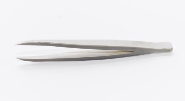 SP 8949 Plastikowe kleszcze fluorowęglowodorowe plastic forceps (fluorocarbon), L 4.5&#160;in. (114&#160;mm)