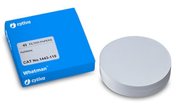 Whatman&#174; quantitative filter paper, ashless, Grade 43 circles, diam. 185&#160;mm, pack of 100