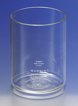 Pyrex&#174; animal jar O.D. × H 152&#160;mm × 203&#160;mm