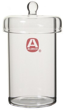 Aldrich&#174; TLC developing tank - cylindrical glass tank, O.D. × H 6.5&#160;cm × 21.0&#160;cm