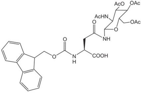 Fmoc-Asn(Ac&#8323;AcNH-&#223;-Glc)-OH Novabiochem&#174;