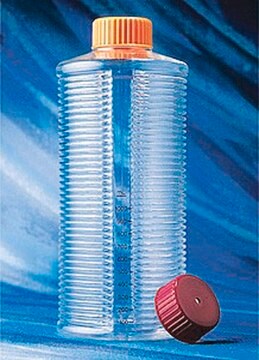 Corning&#174; Roller Bottles, CellBIND&#174; Cell Culture Surface clear polystyrene, sterile, bottle surface area 1700&#160;cm2, cap (Easy Grip), case of 20