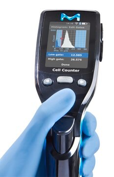 Compteur de cellules automatisé portatif Scepter&nbsp;3.0 Rapid cell counts in a handheld easy to use format, includes pkg of 60 &#956;m Scepter 3.0 Cell Counter Sensors