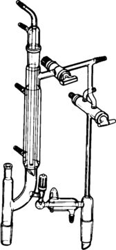 Aldrich&#174; Standard-Destillierkopf Jacketed, Overall H 490&#160;mm, Joints: ST/NS 24/40 (3)