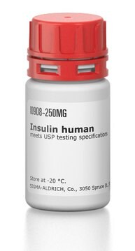 Insulina human meets USP testing specifications