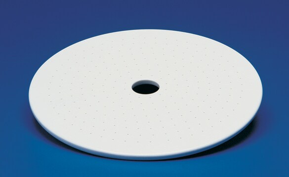 Porcelain desiccator plates, small perforations plate diam. 240&#160;mm