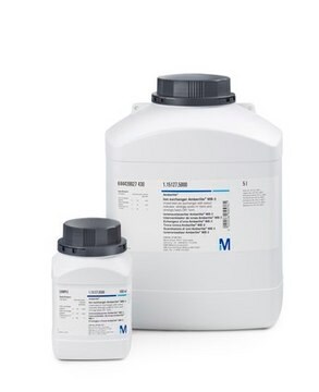 Ion exchanger Amberlite&#8482; MB-6113 suitable for ion chromatography, matrix (strongly acidic H+form and strongly basic OH- form)