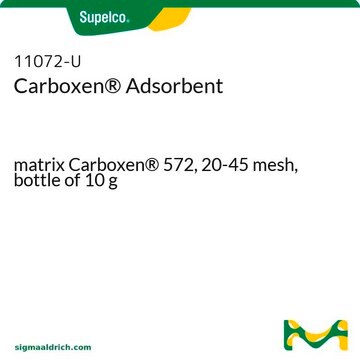 Carboxen&#174;吸着剤 matrix Carboxen&#174; 572, 20-45&#160;mesh, bottle of 10&#160;g