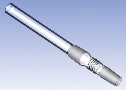 Ace vapor duct tube, for condenser "A" assembly joint: ST/NS 29/32, L 160&#160;mm, fits Büchi&#174; models R-114/R-144