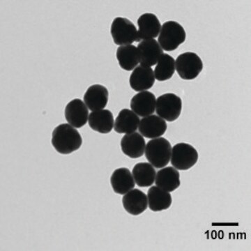 銀、分散液 nanoparticles, 100&#160;nm particle size (TEM), 0.02&#160;mg/mL in aqueous buffer, contains sodium citrate as stabilizer