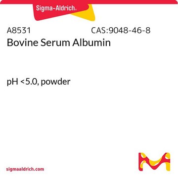 Seroalbúmina bovina pH &lt;5.0, powder