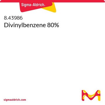 Diwinylobenzen 80% (stabilised with 4-tert-Butylpyrocatechol) for synthesis