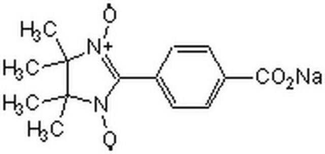 Carboxy-PTIO, Natriumsalz Reacts with nitric oxide at pH 7.4, resulting in the generation of NO2&#8315;/NO3&#8315; with a rate constant of 1 x 10&#8308; M&#8315;&#185;sec&#8315;&#185;.