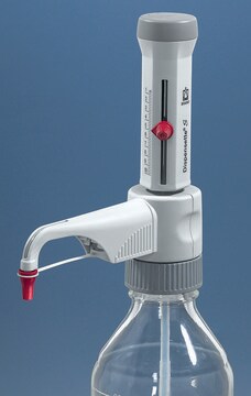 BRAND&#174; Dispensette&#174; S Analog-adjustable bottle-top dispenser volume range 10-100&#160;mL, without recirculation valve