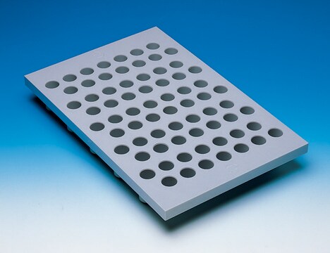 Nunc&#174; CryoTube&#174; ラック CryoTube rack holds 40 cryogenic tubes, 1 rack/pk