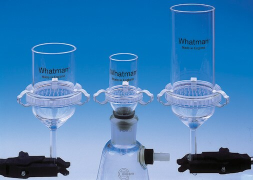 Whatman&#174; glass microfiber filtration funnel capacity 200&#160;mL , reservoir, diam. 90&#160;mm