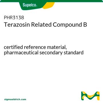 Terazosin Related Compound B certified reference material, pharmaceutical secondary standard