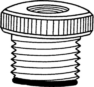 Michel-Miller Swagelok&#174; 转接头 NPTF 1/8&#160;in., PTFE, Ace-Thred for #15