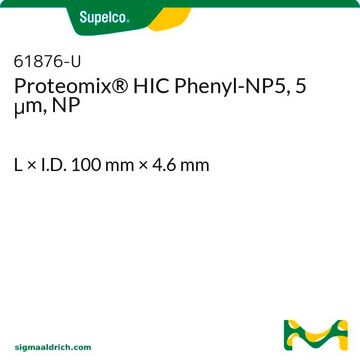 Proteomix&#174; HIC Phenyl-NP5, 5 &#956;m, NP L × I.D. 100&#160;mm × 4.6&#160;mm