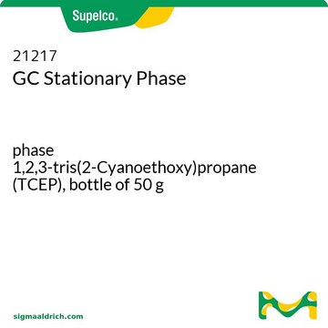 GC 固定相 phase 1,2,3-tris(2-Cyanoethoxy)propane (TCEP), bottle of 50&#160;g