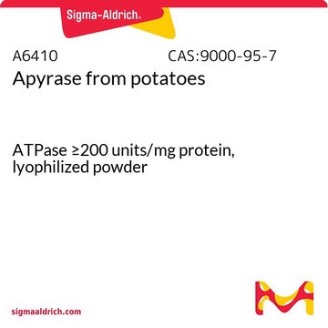 アピラーゼ ジャガイモ由来 ATPase &#8805;200&#160;units/mg protein, lyophilized powder