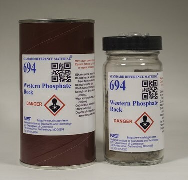 Phosphate rock NIST&#174; SRM&#174; 694, Western