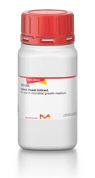 Estratto di lievito selezionato for use in microbial growth medium